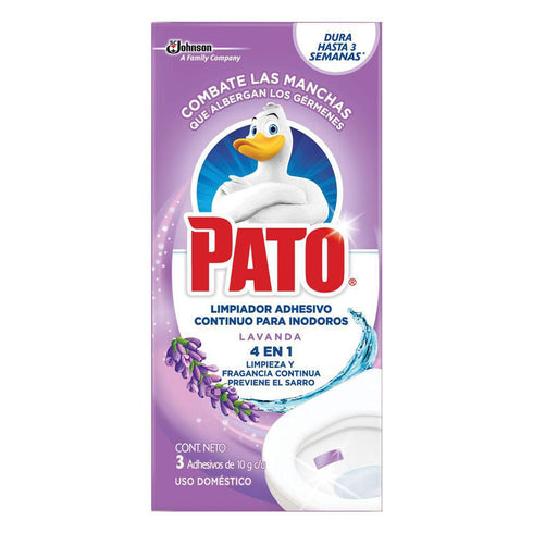 adhesivo pato 3u lavanda